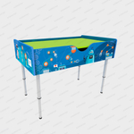 Стол для робототехники с тумбой и комплектом игровых полей