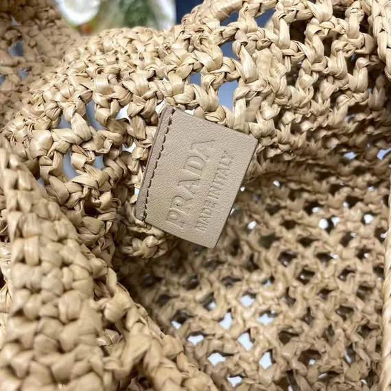 Женская сумка-тоут PRADA RAFFIA