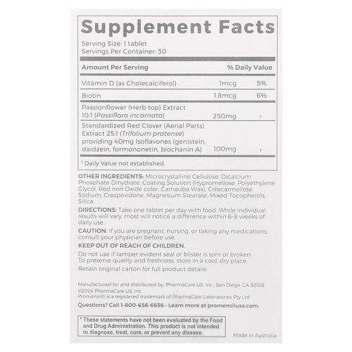 Promensil, Peri Menopause, 30 таблеток