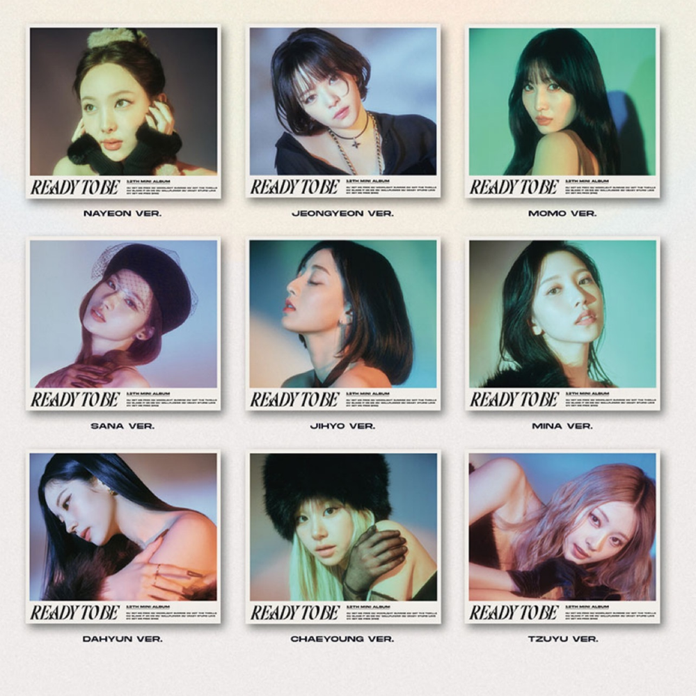 Альбом TWICE - 12th Mini Album READY TO BE (Digipack Ver.)