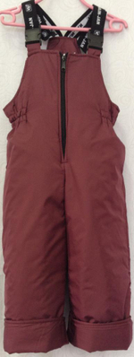 Полукомбинезон зимний р. 98 бордо (Ариадна) ПКЗ-З