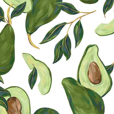Авокадо (белый)