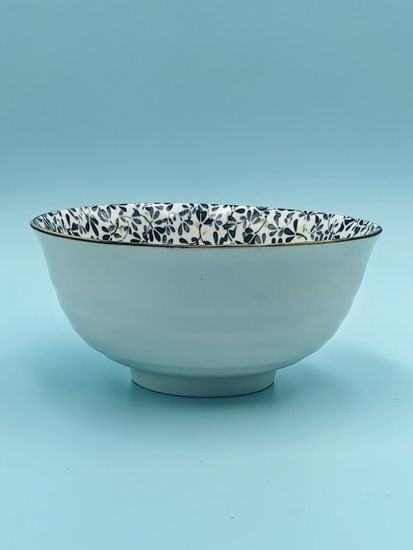 Салатник 20х9,5 см. "Япония" синий декор