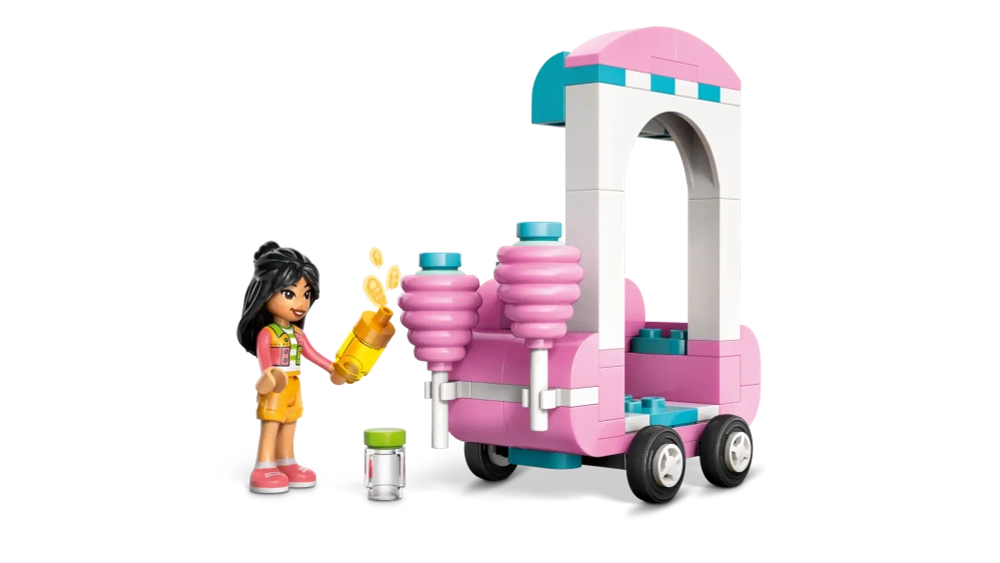 Конструктор LEGO Friends 42643 Подставка для сладкой ваты и скутер