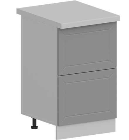 Кухня Модуль ШН2Я 500 Графит / Лайт Грей