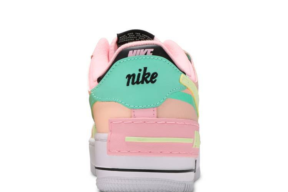 Кроссовки Nike Air Force 1 Low Shadow "Arctic Punch" (Женская размерная сетка)