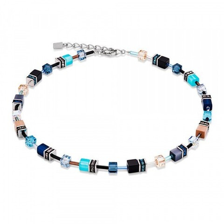 Колье Coeur de Lion Blue-Beige 2838/10-0710