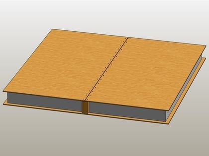 Соединение СИП панелей