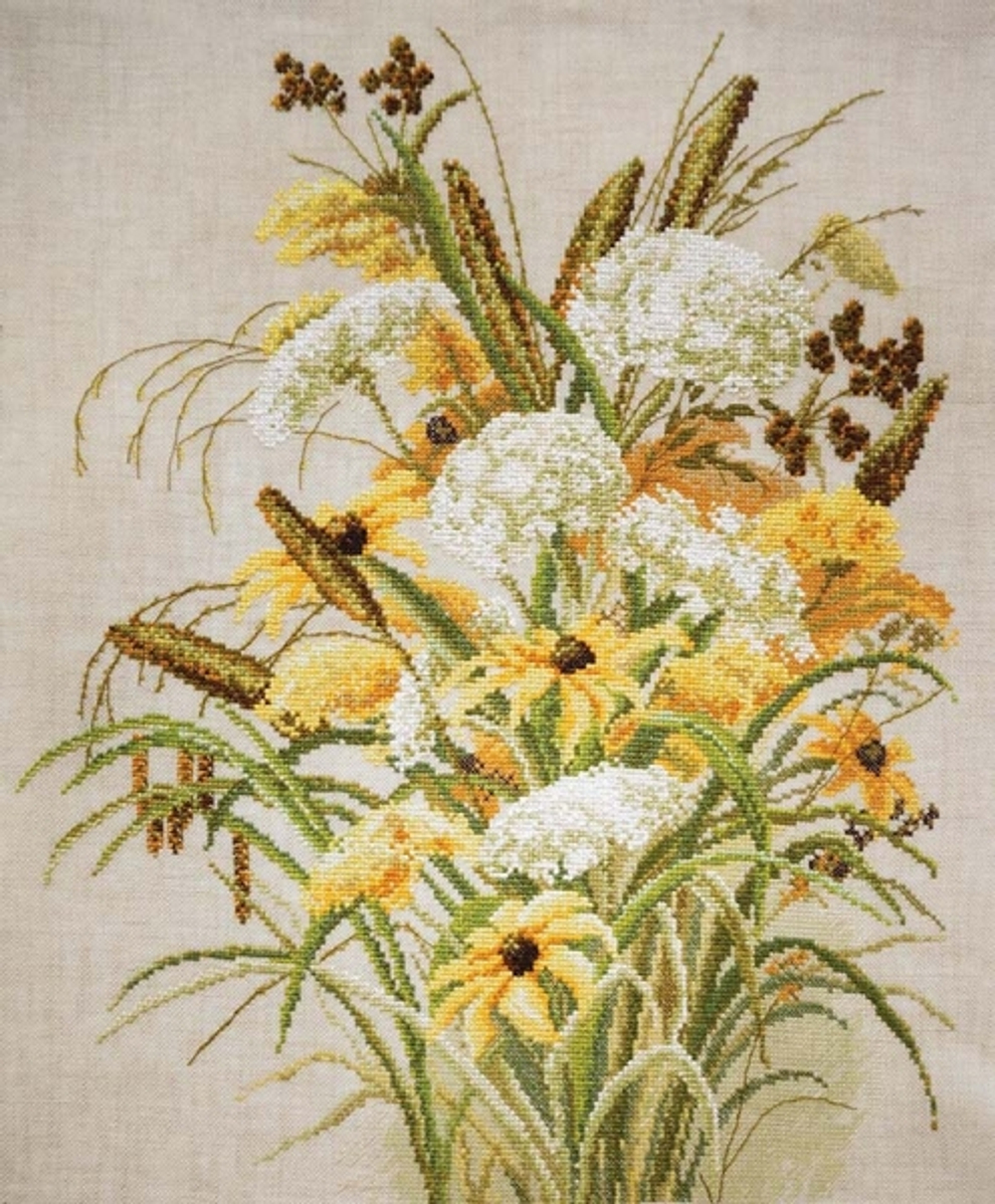 Набор для вышивания "Осеннее обаяние" по картине Эллин Фишер 35 х 45 см (Россия)