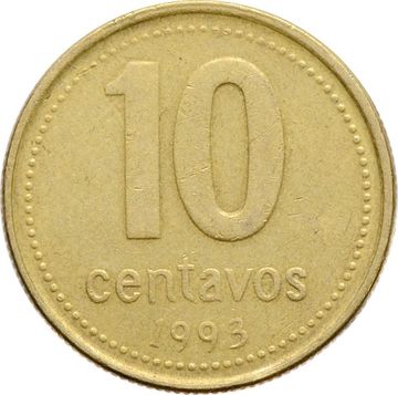 10 сентаво 1993 Аргентина