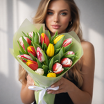 Букет тюльпанов "Spring Vibes"