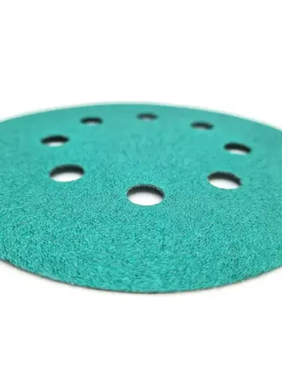 125мм P100 10шт. Шлифовальный абразивный круг для шлифовки под липучку Minamo Light Matter 125мм FB