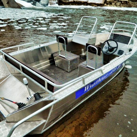 Алюминиевый катер WYATBOAT Wyatboat-430 DCM