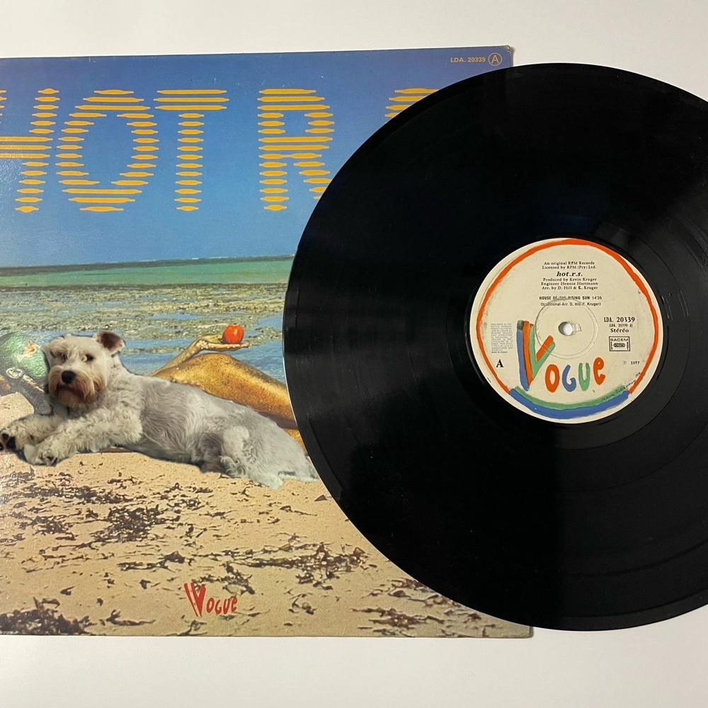Винтажная виниловая пластинка LP HOT R.S. House Of The Rising Sun (Франция 1977)