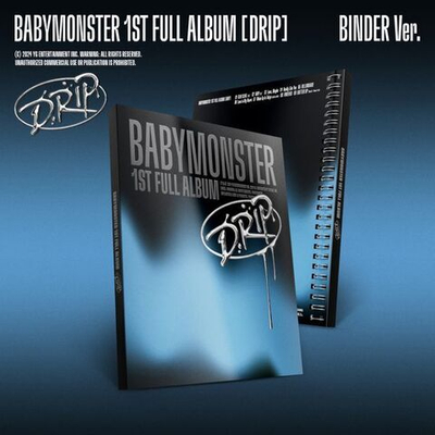 Альбом BABYMONSTER - 'DRIP' 1st Full Album (BINDER Ver.)