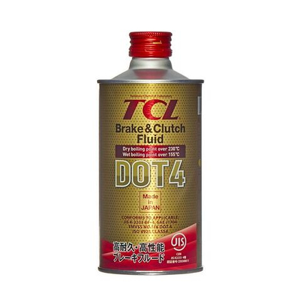 Жидкость тормозная TCL DOT4 0,335л