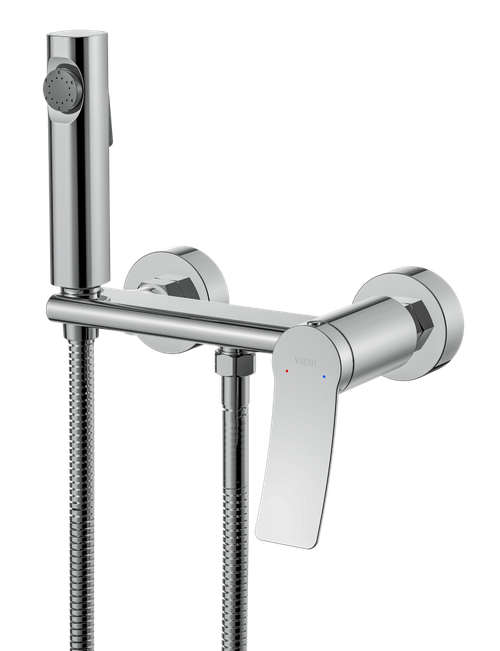483051 Смеситель од. для душа/биде (ХРОМ) ViEiR (10/1шт)