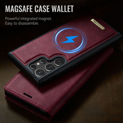 Чехол-кошелек CaseMe 2 in 1 MagSafe Samsung Galaxy S24 Ultra