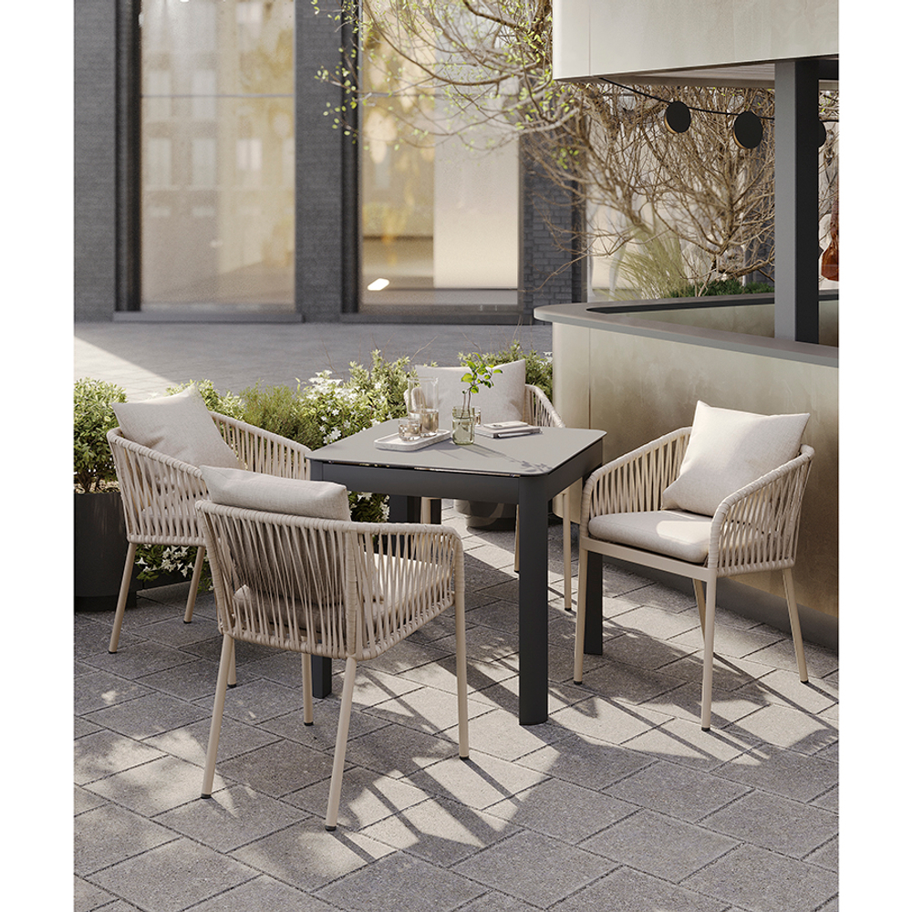 Стул Bergenson Bjorn Monyx, серо-бежевый