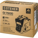 STEHER GI-1500 генератор инверторный бензиновый