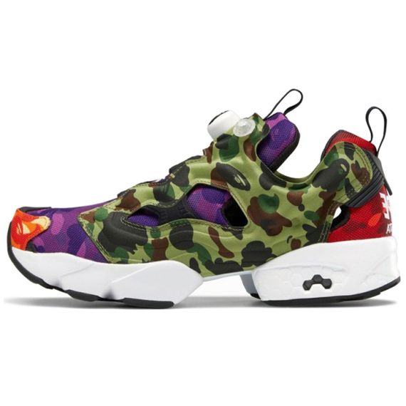 A BATHING APE x Reebok Instapump Fury &quot;Multi-Camo&quot;