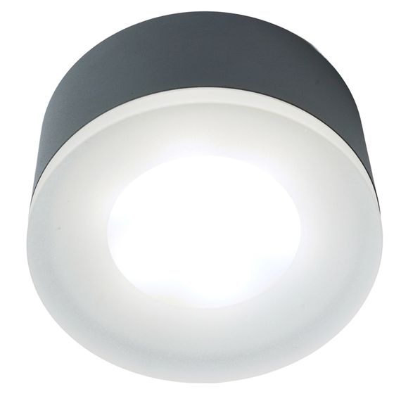 Светильник потолочный Feron HL456 12W, 230V, GX53, черный 51345