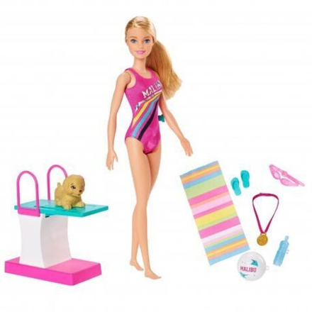 Кукла Mattel Barbie Чемпион по плаванию, GHK23