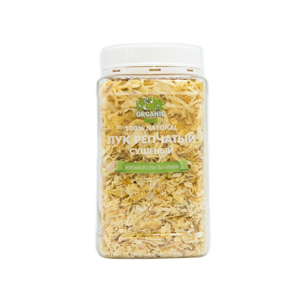 Organic Food Лук репчатый сушеный, 120 гр ПЭТ