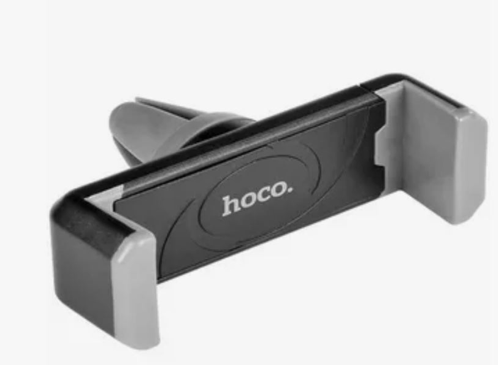 Подставка под телефон на воздуховод HOCO CPH01 черный раздвижная 55-85мм
