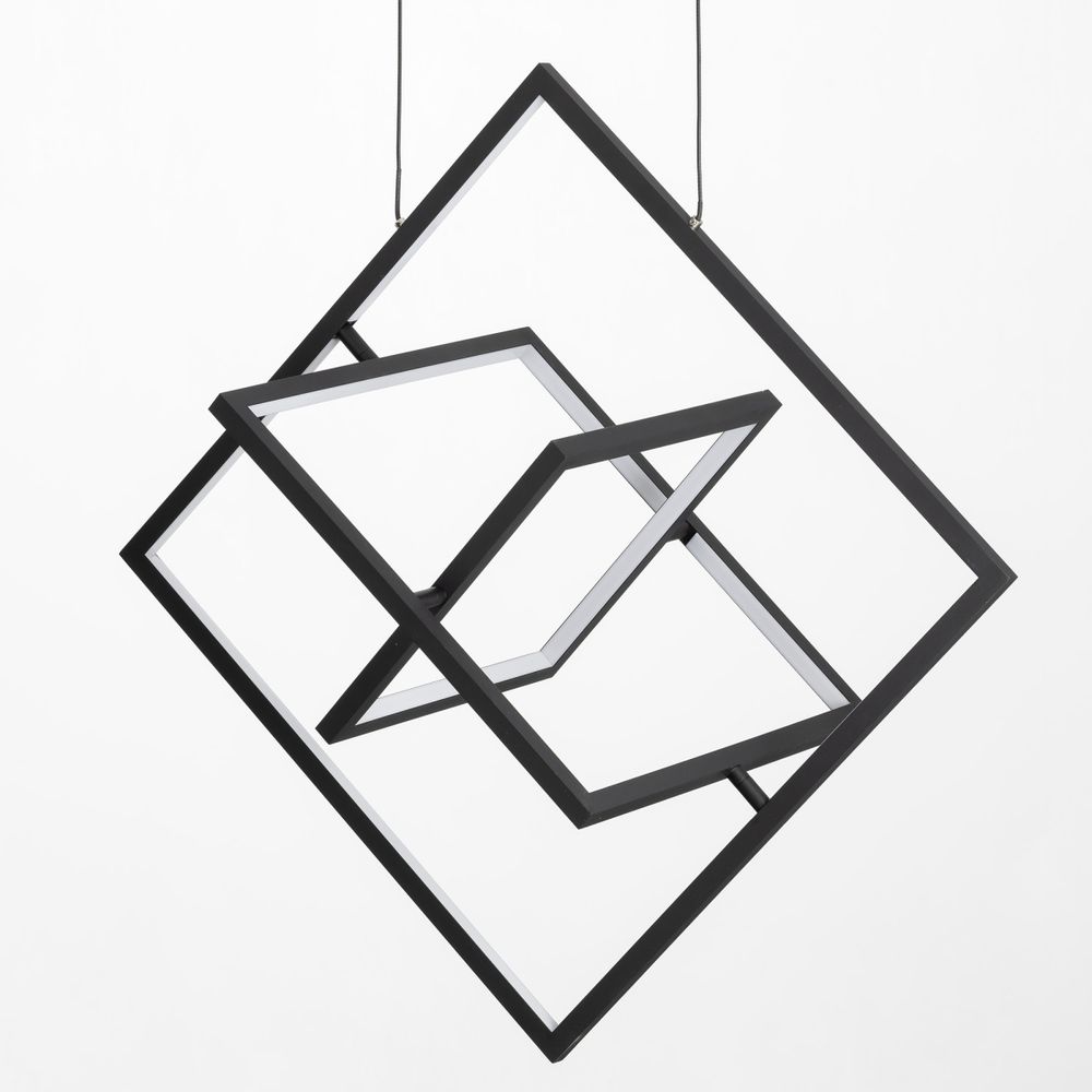 Citilux Cube CL719241 Подвесная светодиодная люстра Чёрная