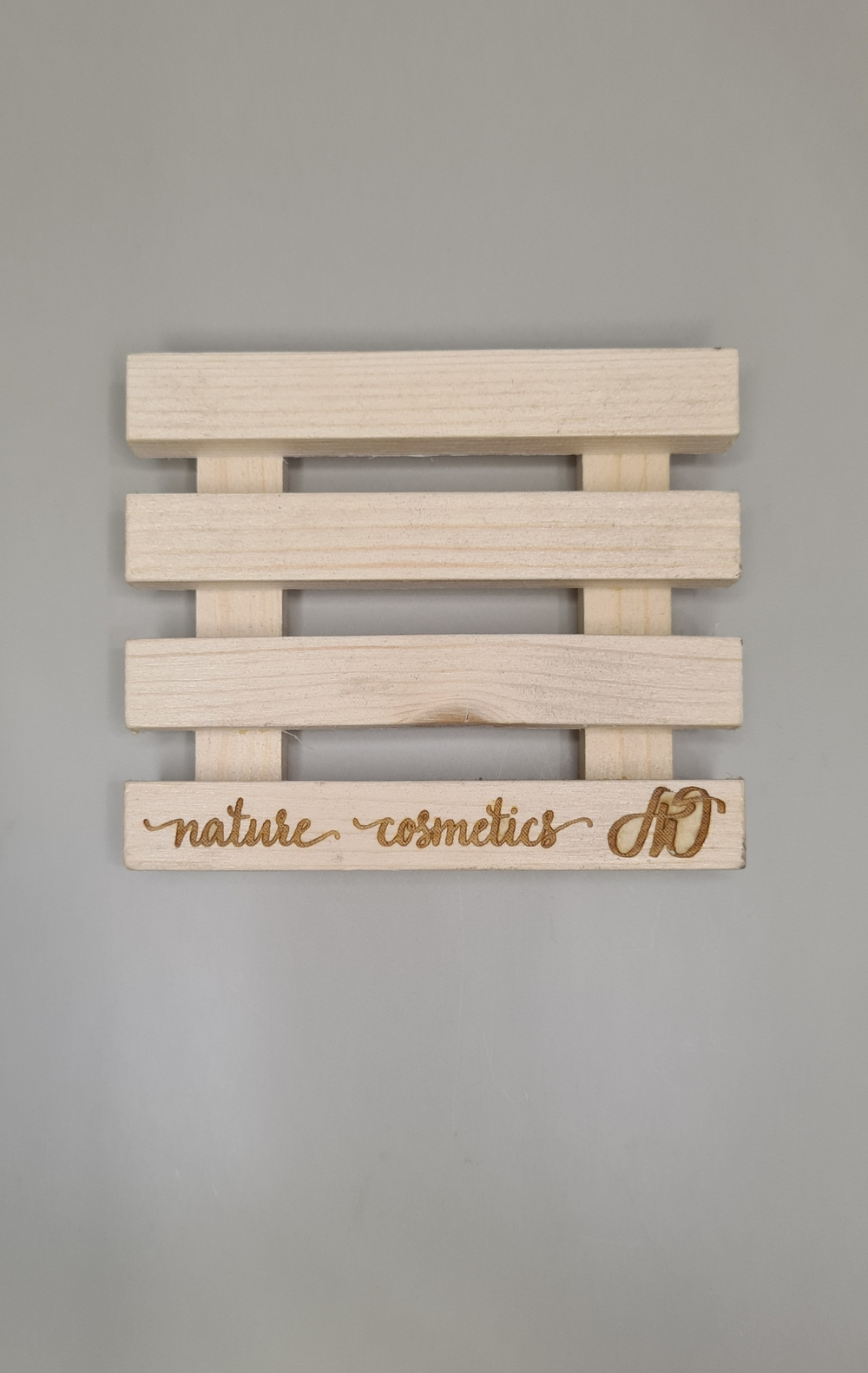 Мыльница деревянная