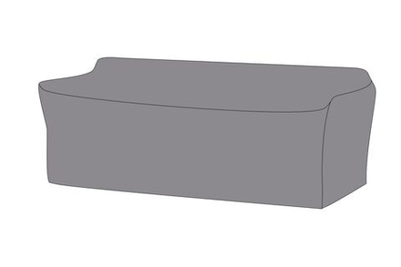 Защитный чехол на диван Касабланка, трехместный 219×82×70 см, цвет серый