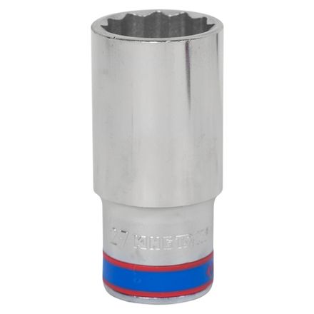 Цена на KING TONY (423027M) Головка торцевая глубокая двенадцатигранная 1/2", 27 мм