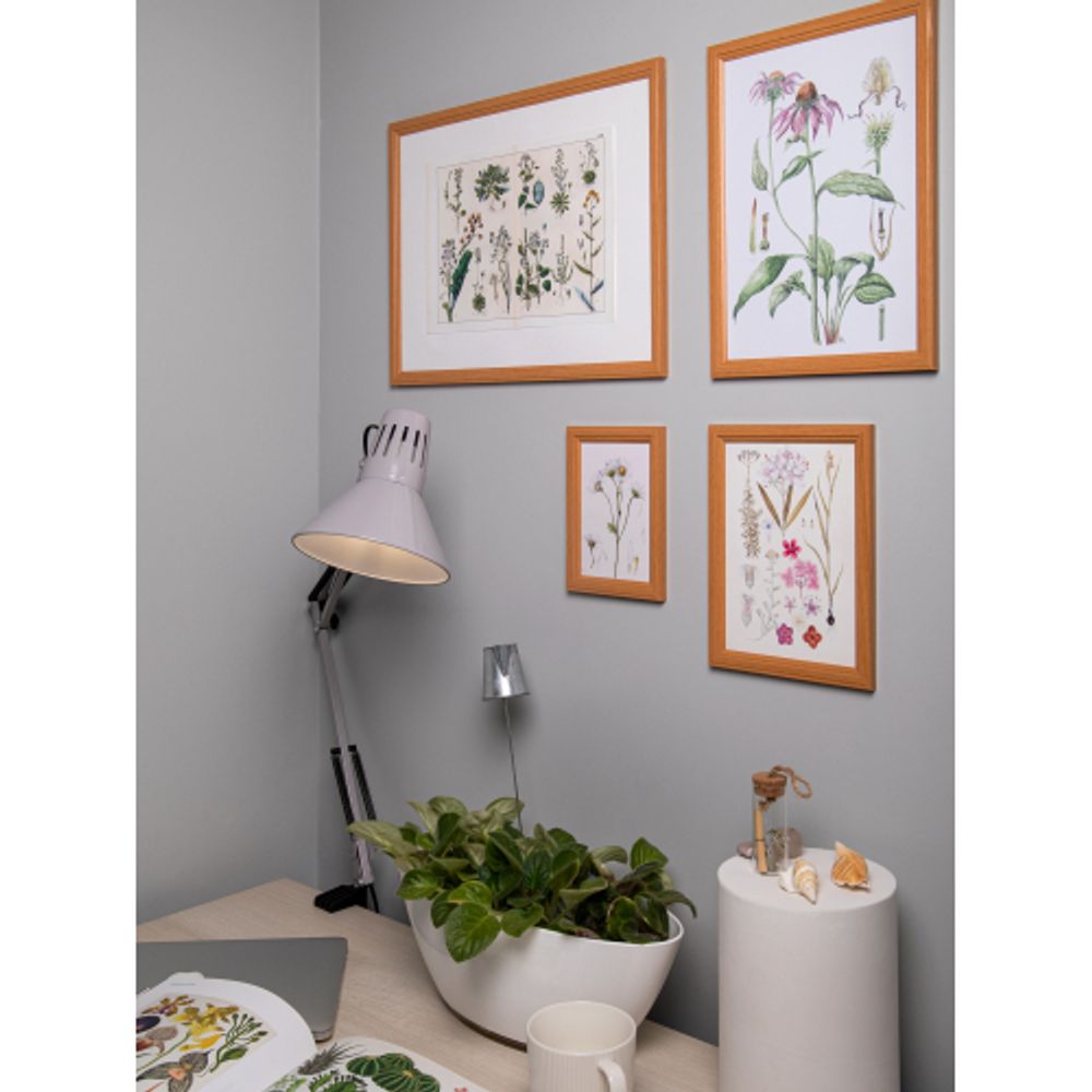 Фоторамка Image Art С22 МДФ универсальная 15х21 цвет янтарь вставка прозрачный пластик