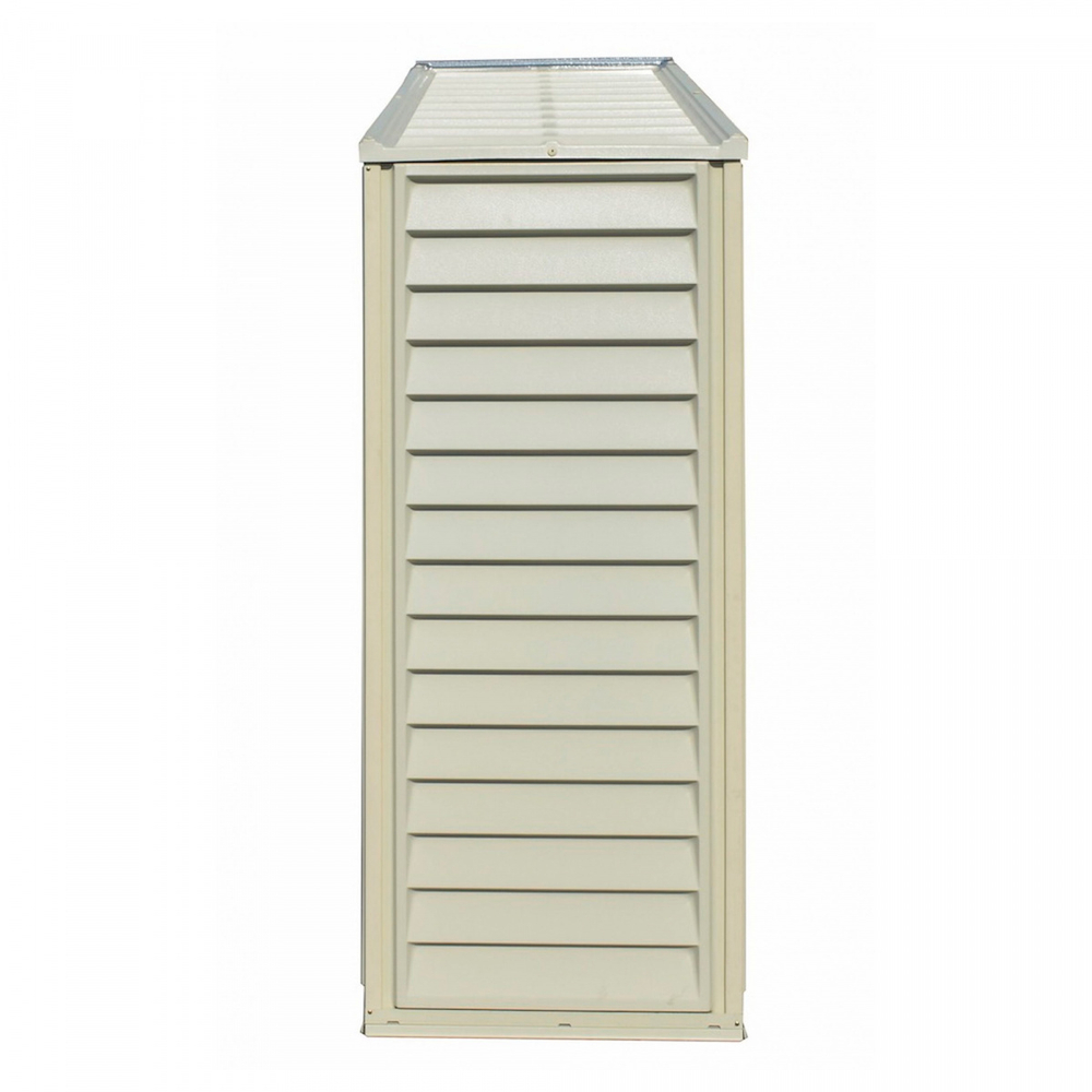 Сарай-хозблок пластиковый для дачи SidePro (84,6*318,7*233,2 см)