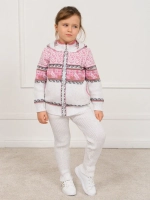 Кофта вязаная с капюшоном