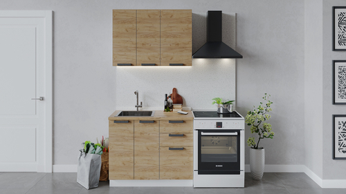 Кухонный гарнитур «Детройт» длиной 100 см