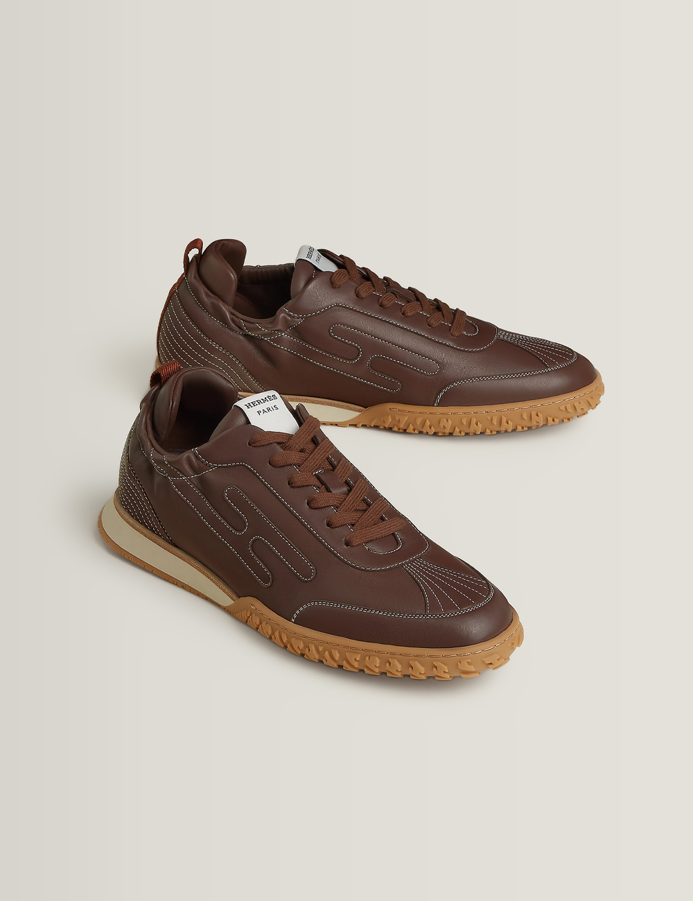 Hermes Jet Sneaker "Chocolate"