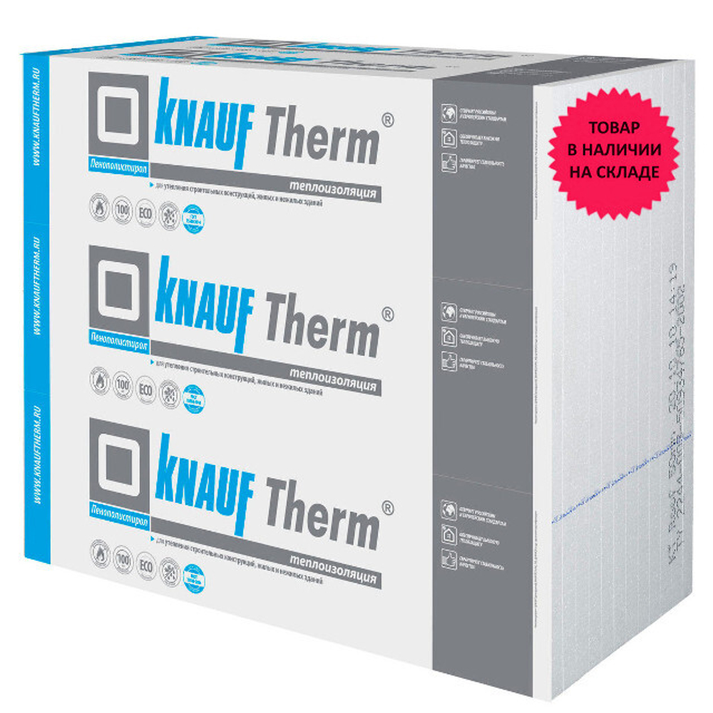 Пенопласт KNAUF Therm ДАЧА 100х1000х1200 мм