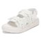 Kappa Fabric Slip-Resistant Sandal 'White'