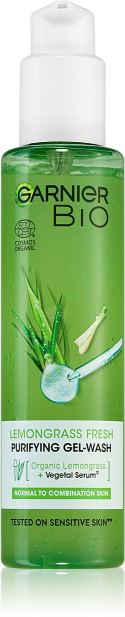 Garnier Bio Lemongrass - очищающий гель /   150  ml  / GTIN 3600542196918