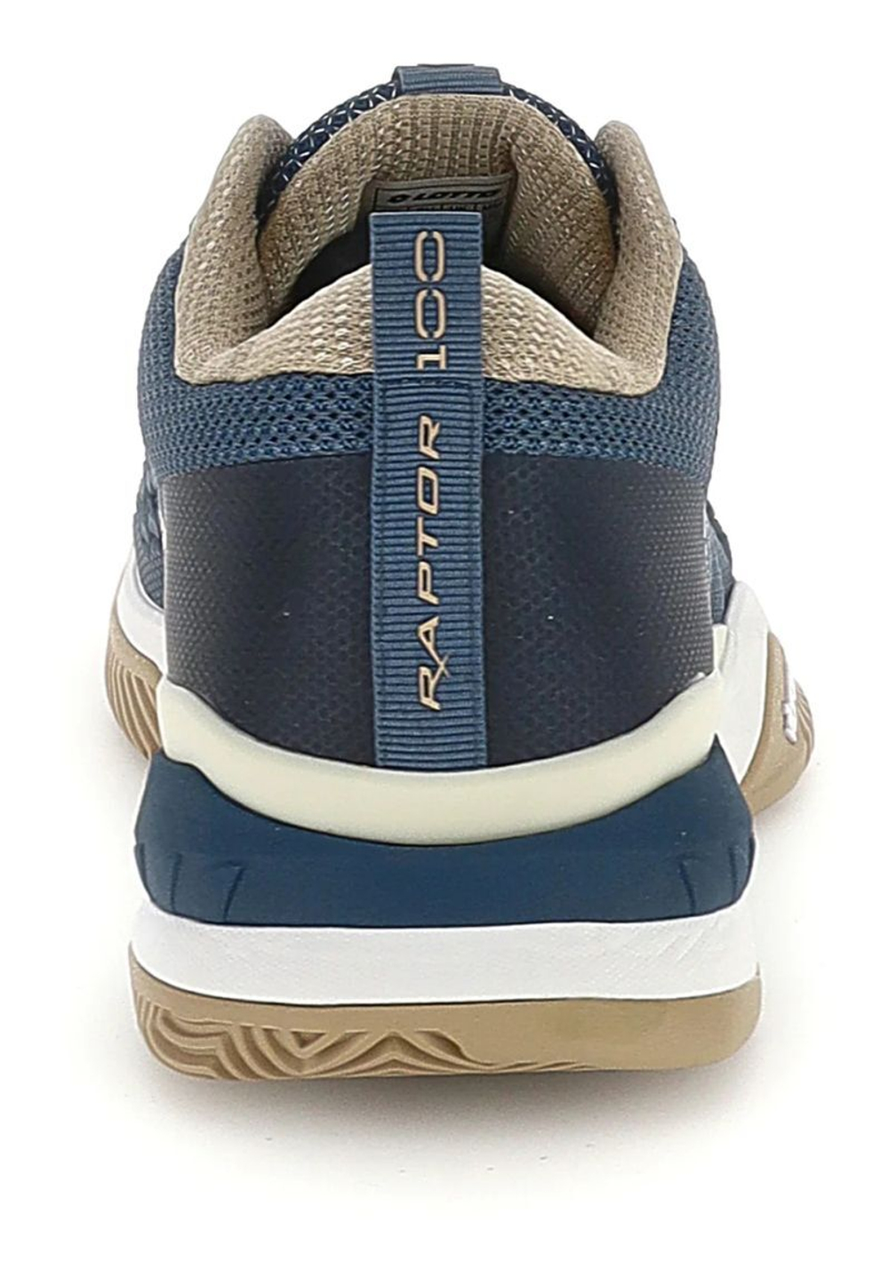 Мужские кроссовки теннисные Lotto Raptor Hyperpulse 100 III Clay - indigo blue/all white/irish beige