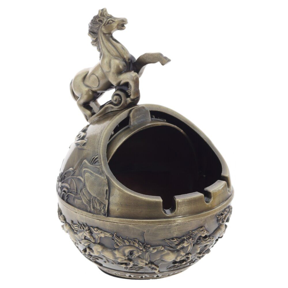 GAEM Пепельница "Лошадь", L10,5 W12 H15,5 см, 2в.
