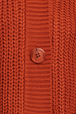 Кардиган вязанный с капюшоном