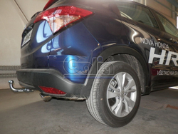 Оцинкованный фаркоп на Honda HR-V 2014-2021 (без электрики), Galia H097A