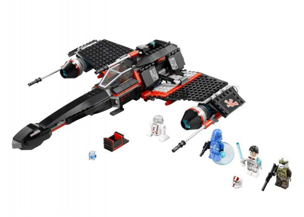 LEGO Star Wars: Секретный корабль воина Jek-14 75018 — Jek-14's Stealth Starfighter — Лего Звездные войны Стар Ворз