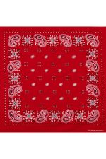 Бандана Рикардо Милоса красная фото