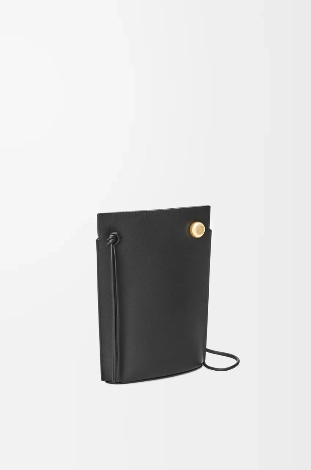 Loewe Сумка-мешок Pebble Dice из классической телячьей кожи, черный