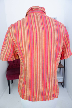 Рубашка Jake*s льняная яркая 46 размер