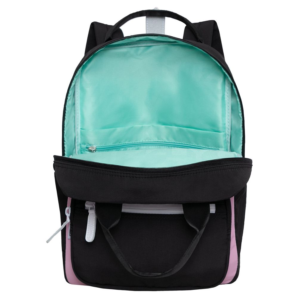 Рюкзак Grizzly, 27*38*13см, 1 отделение, 5 карманов, укрепленная спинка, черный-лиловый